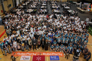 RoboParty: Três dias em cheio com mais de 400 jovens na festa dos robots em Guimarães